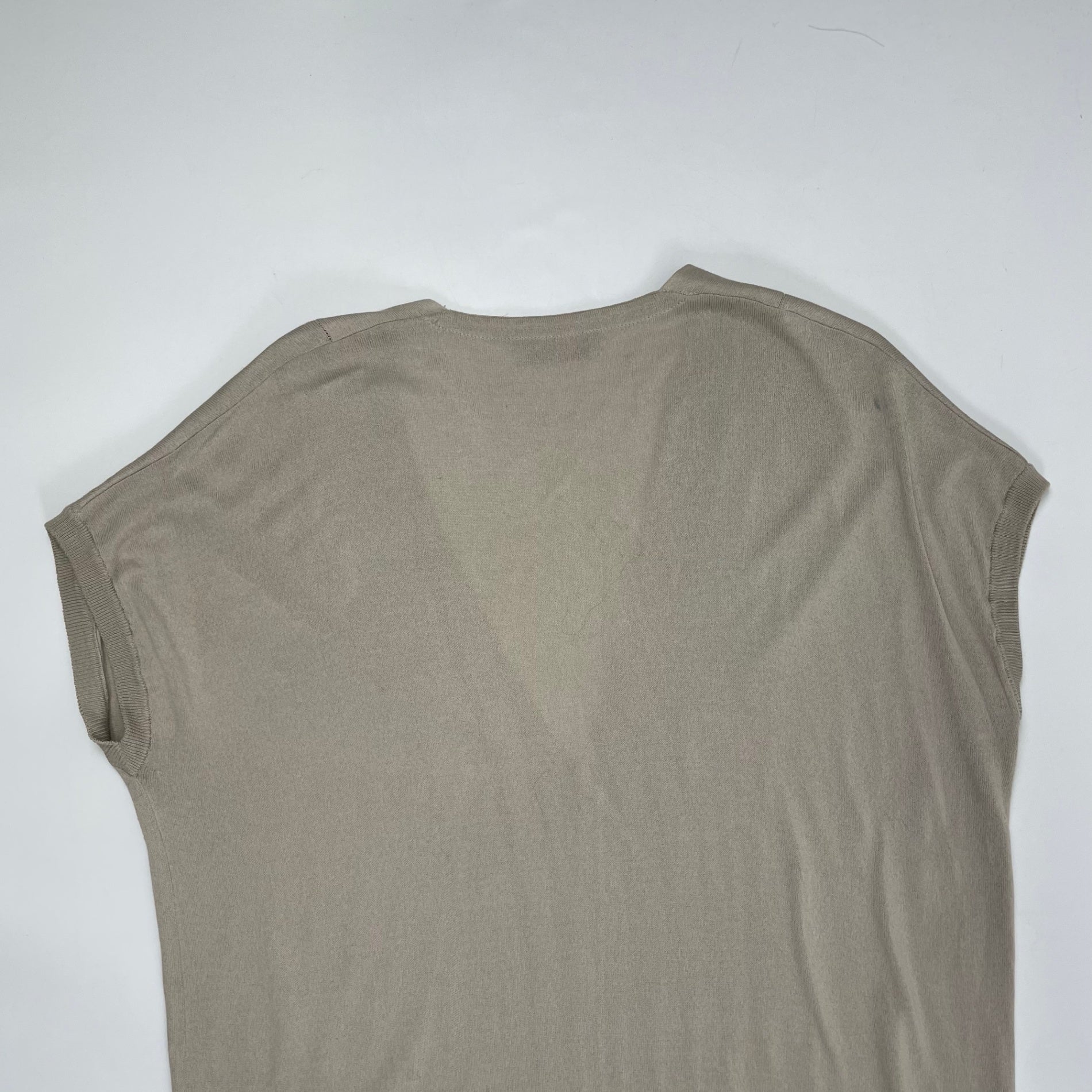 JOHN SMEDLEY / ノースリーブニットワンピース 英国製 SIZE:S