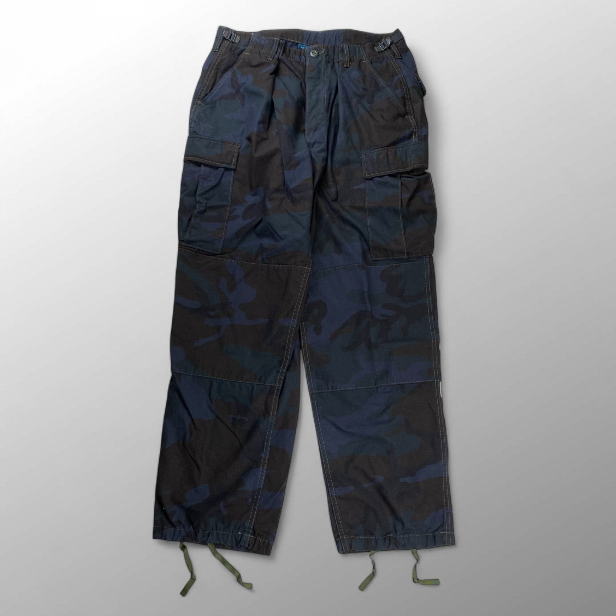 【完売品】 KANDA BIIKI 名品PROPPER BDUカスタム / BDU TROUSER BUTTON FLY CAMOCUSTOMIZED GARMENT DYED 参考定価：22,000+tax SIZE:XL