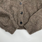 BACCA バッカ / アルパカラメミックス セーラーカラーVネックカーディガン 参考定価：26,000+tax SIZE:S
