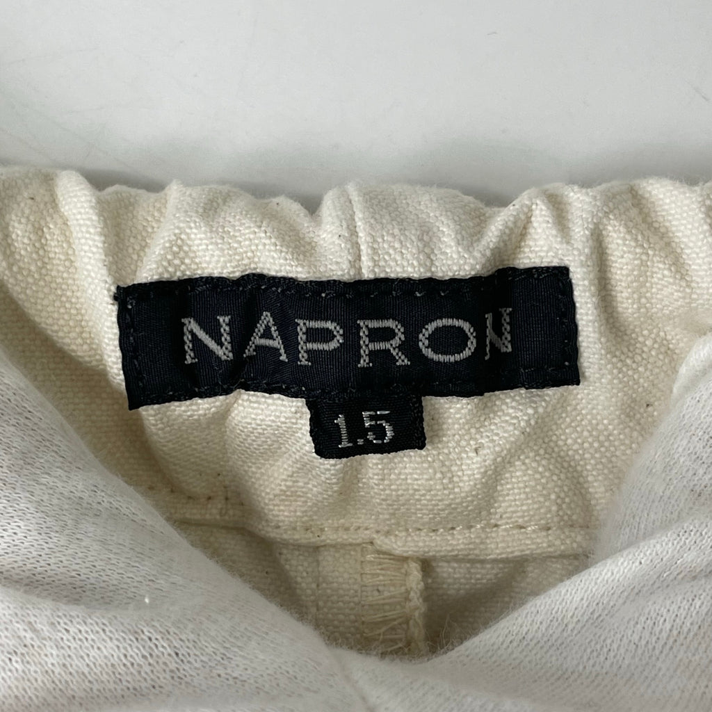 NAPRON / ヘビーキャンバス クロップドワイドパンツ 参考定価：17,000程度 SIZE:1.5(S)