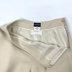 GIORGIO ARMANI / ヴィンテージ シルクスラックス BORGO21 参考定価：140,000程度 SIZE:42