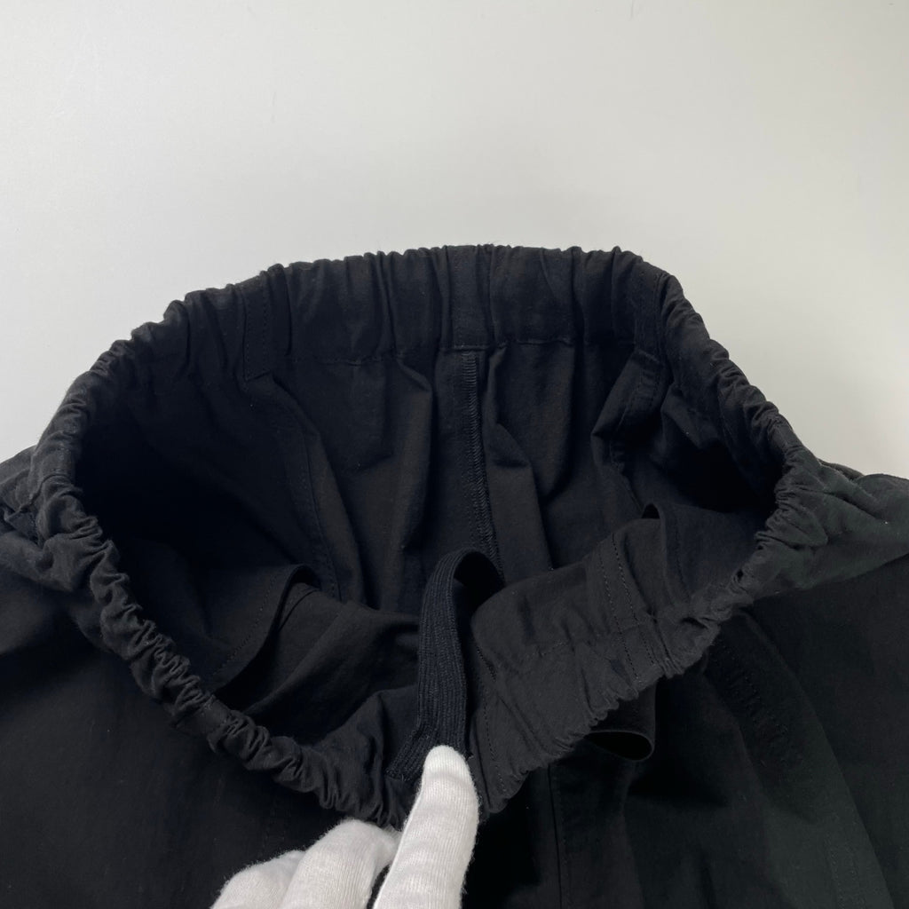Curensology カレンソロジー / コットンリネンドロストパンツ ブラック 極美品 参考定価：22,000+tax SIZE:FREE