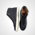 Gianvito Rossi ジャンヴィトロッシ / レザーハイカットスニーカー  参考定価：120,000程度 SIZE:42(27cm程度)