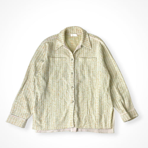 Ballsey / 26SS ミックスツイード シャツブルゾン 参考定価：38,000+tax SIZE:S