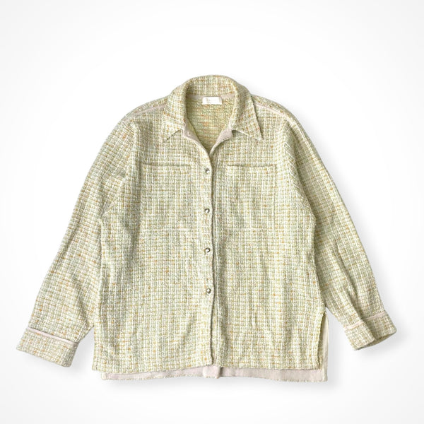 Ballsey / 26SS ミックスツイード シャツブルゾン 参考定価：38,000+tax SIZE:S