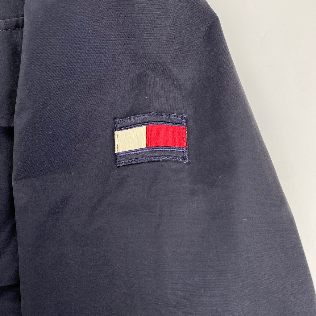 【LIMITTED ISSUE】 VINTAGE 90-00s TOMMY HILFIGER トミーヒルフィガー / COTTON NYLON TECH JACKET タクティカル ミリタリー フライトジャケット SIZE:L