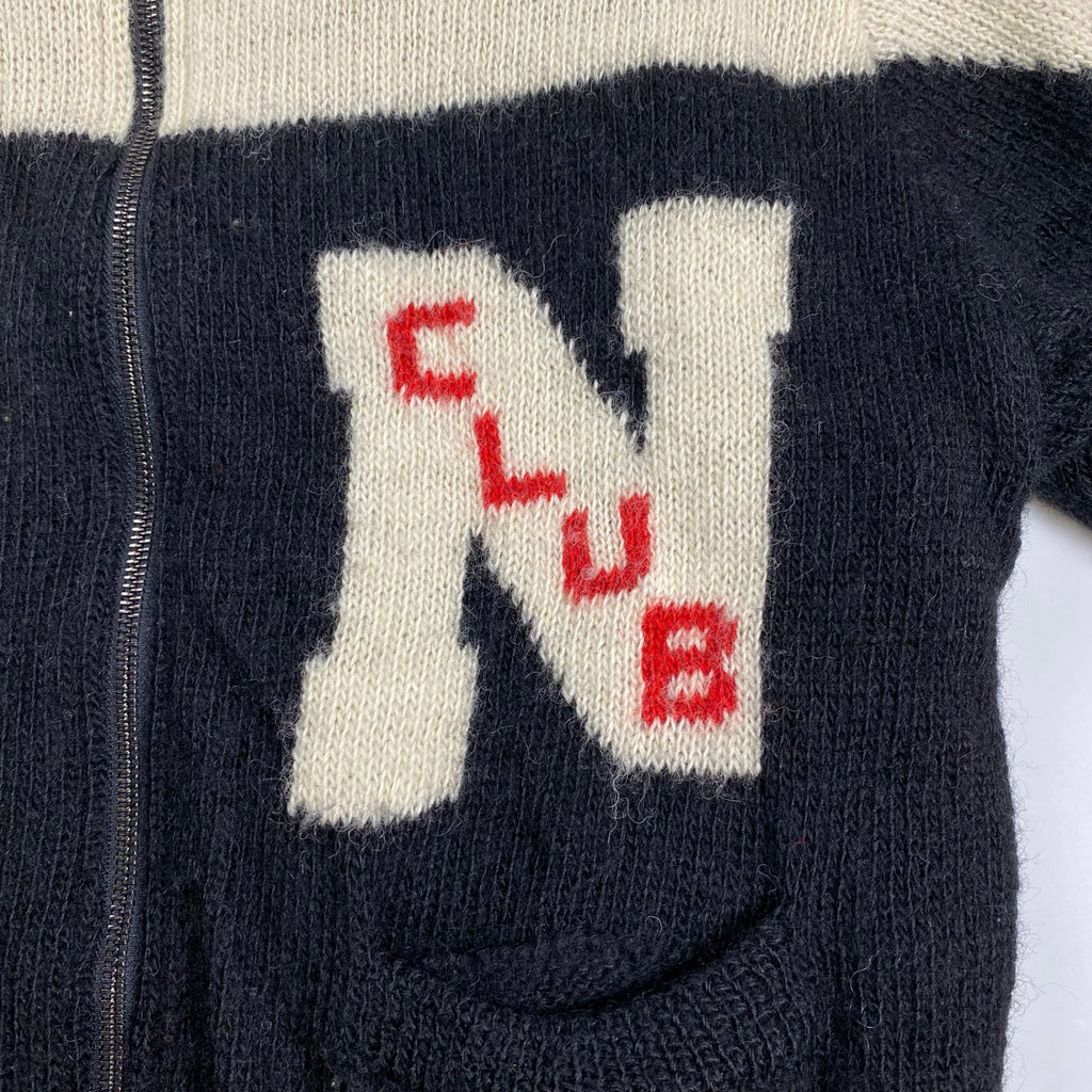 NICOLE CLUB ニコルクラブ / リバーシブルスタジャン DCブランド 8-90s SIZE：M程度