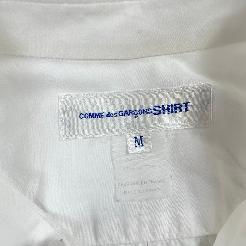COMME des GARCONS SHIRT / ミニマルボタンダウンシャツ 参考定価：50,000程度 SIZE:M