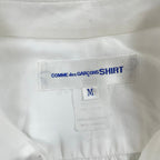 COMME des GARCONS SHIRT / ミニマルボタンダウンシャツ 参考定価：50,000程度 SIZE:M