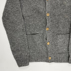 INVERALLAN インバーアラン / シェットランドウールカーディガン ウッドボタン 参考定価：30,000程度 SIZE:36