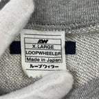 LOOP WHEELER / EXTRA LIGHT S/S スウェット グレー SIZE:XL