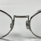 【極美品】 金子眼鏡 premium / KMP-24 ATS クラウンパント SILVER925 度なしクリアレンズ SIZE：47□21 137