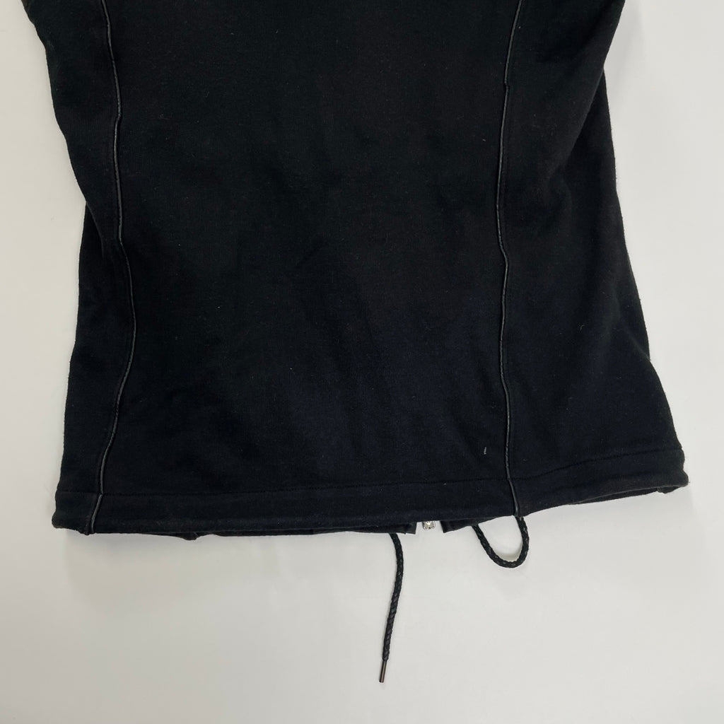 EMPORIO ARMANI エンポリオ アルマーニ / アーカイブフーディーベスト ブラック SIZE:44