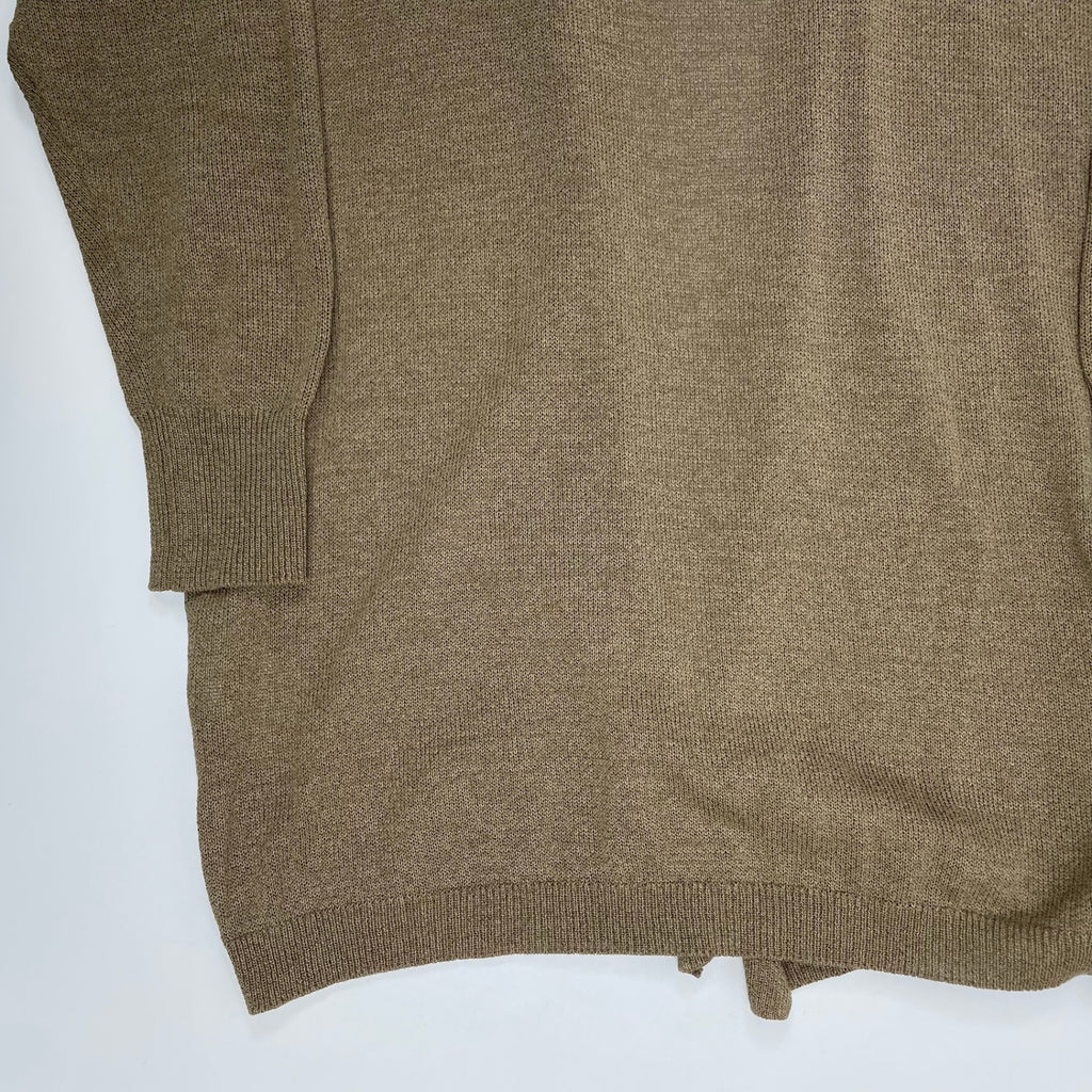 自由区 / 【洗える】ペーパーブレンドロング カーディガン 参考定価：20,000+tax SIZE:9