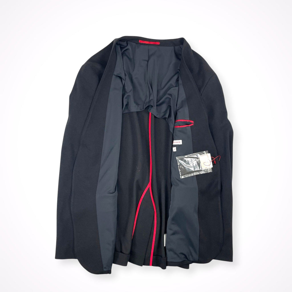 DRESSTERIOR / ウールブレンド ノーカラーリラックスジャケット 未使用品 参考定価：33,000+tax SIZE:S