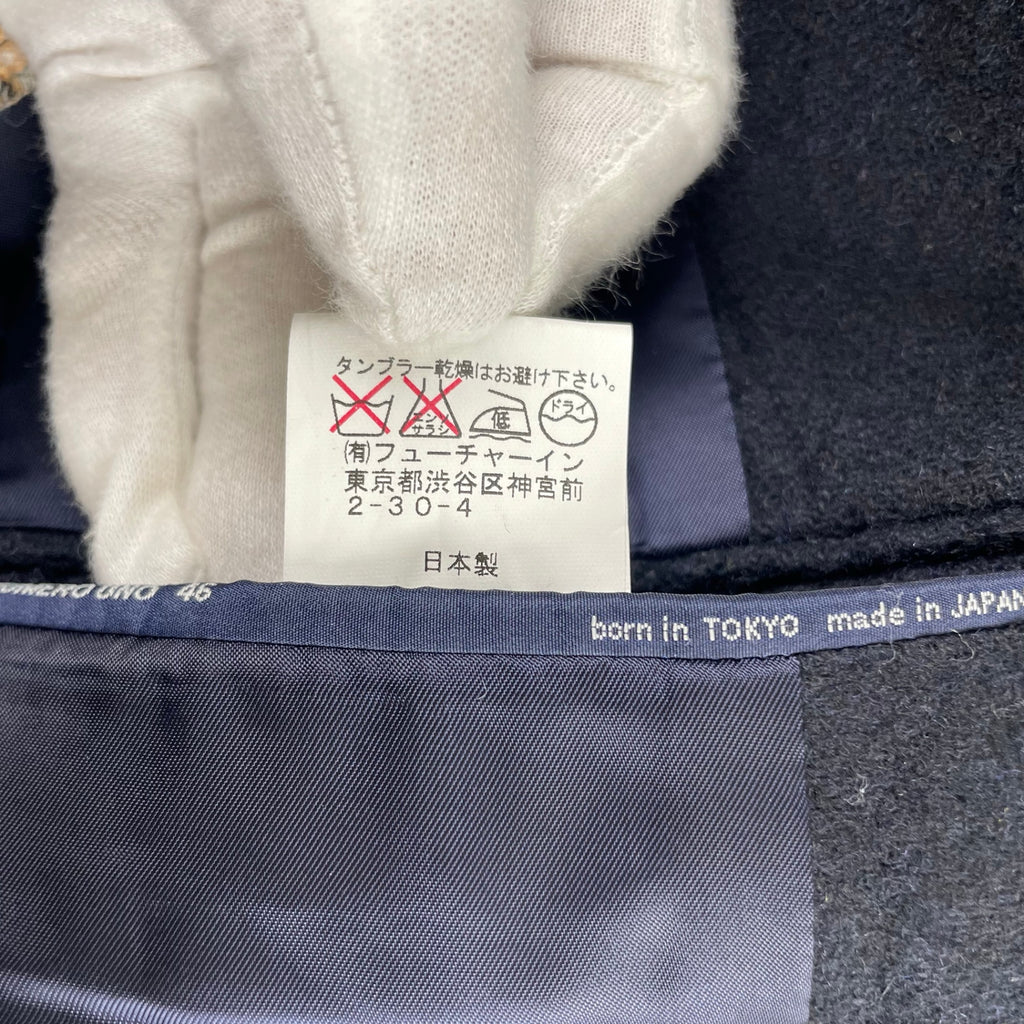 NUMERO UNO ヌメロ ウーノ / 強縮リンクルジャケット 参考定価：50,000程度 SIZE：46