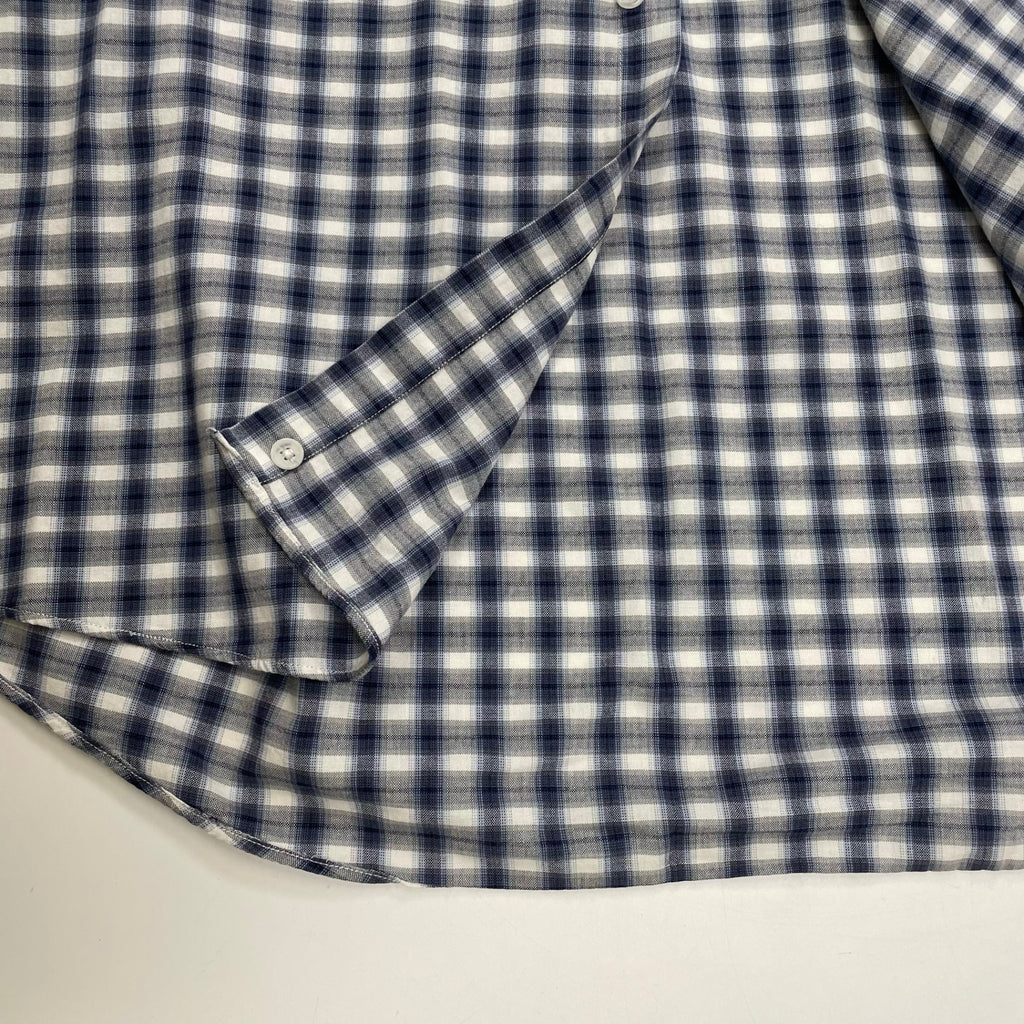 VINTAGE ヴィンテージ / GEOFFREY BEENE オンブレ風 BDチェックシャツ SIZE:XL