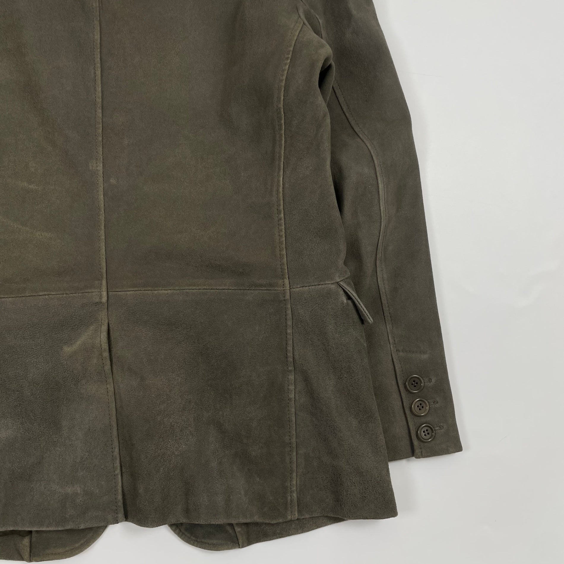 EMPORIO ARMANI エンポリオ アルマーニ / アーカイブ ラムレザースウェードジャケット SIZE:48