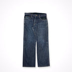 COMME des GARCONS HOMME / 11SS ブラックウォッチ切替デニムパンツ SIZE:XS
