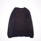 DIET BUTCHER SLIM SKIN / ボーダーロングニット 18SS SIZE：FREE