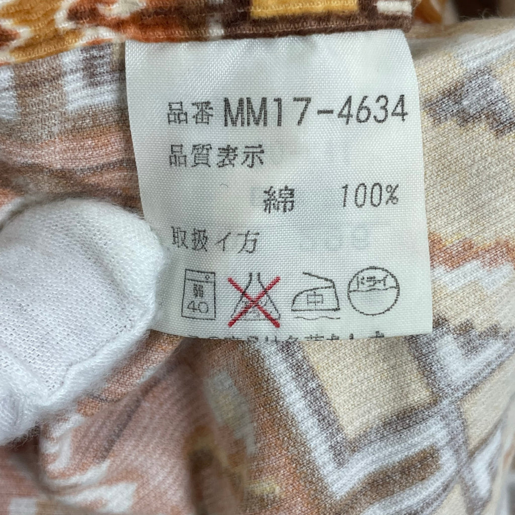 McGREGOR / 90s オルテガパターンコーデュロイシャツ 日本製 SIZE:LL