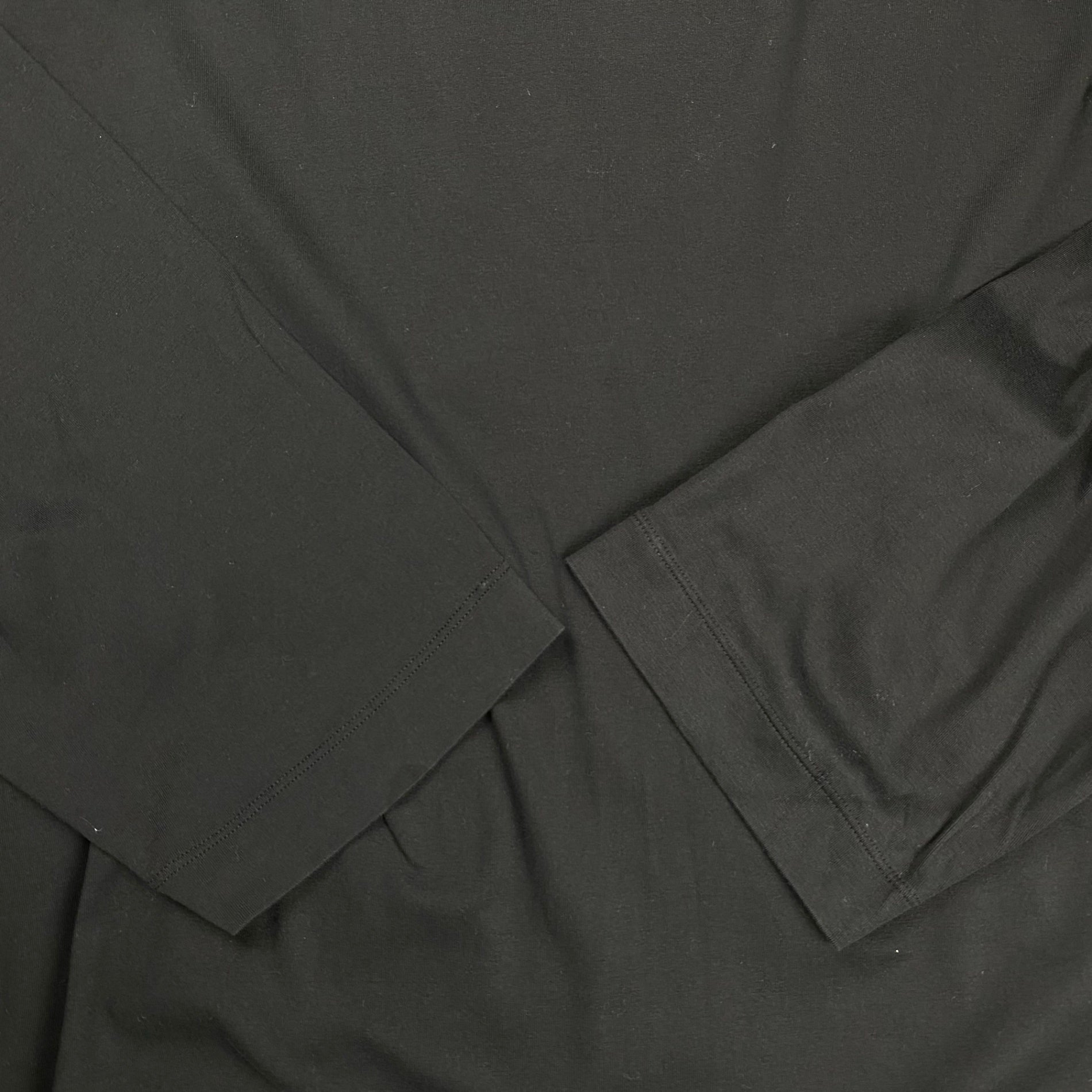 MAISON SPECIAL メゾンスペシャル / LOTUSウルトラファインスムースプライムオーバーロングカットソー ブラック SIZE：46(L程度)