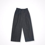 WIRROW / WOOL TROPICAL WIDE SLACKS 参考定価：34,000+tax SIZE:2