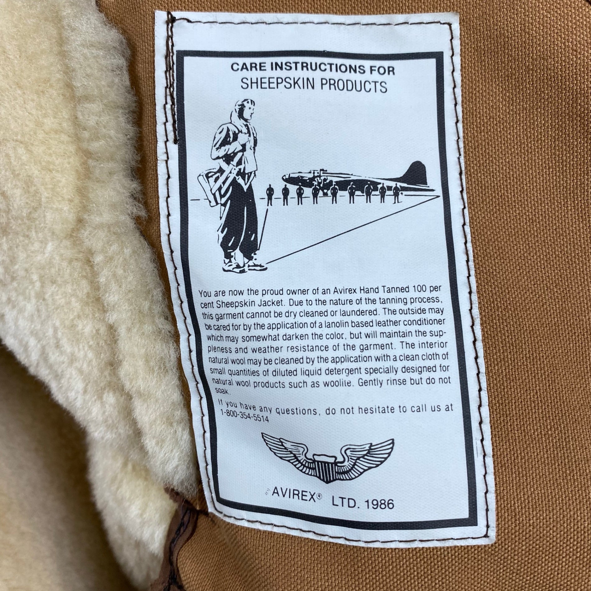 AVIREX アヴィレックス / B-3ムートンジャケット 革パッチ 78年復刻 SCOVILLジッパー 硬化なし SIZE：40