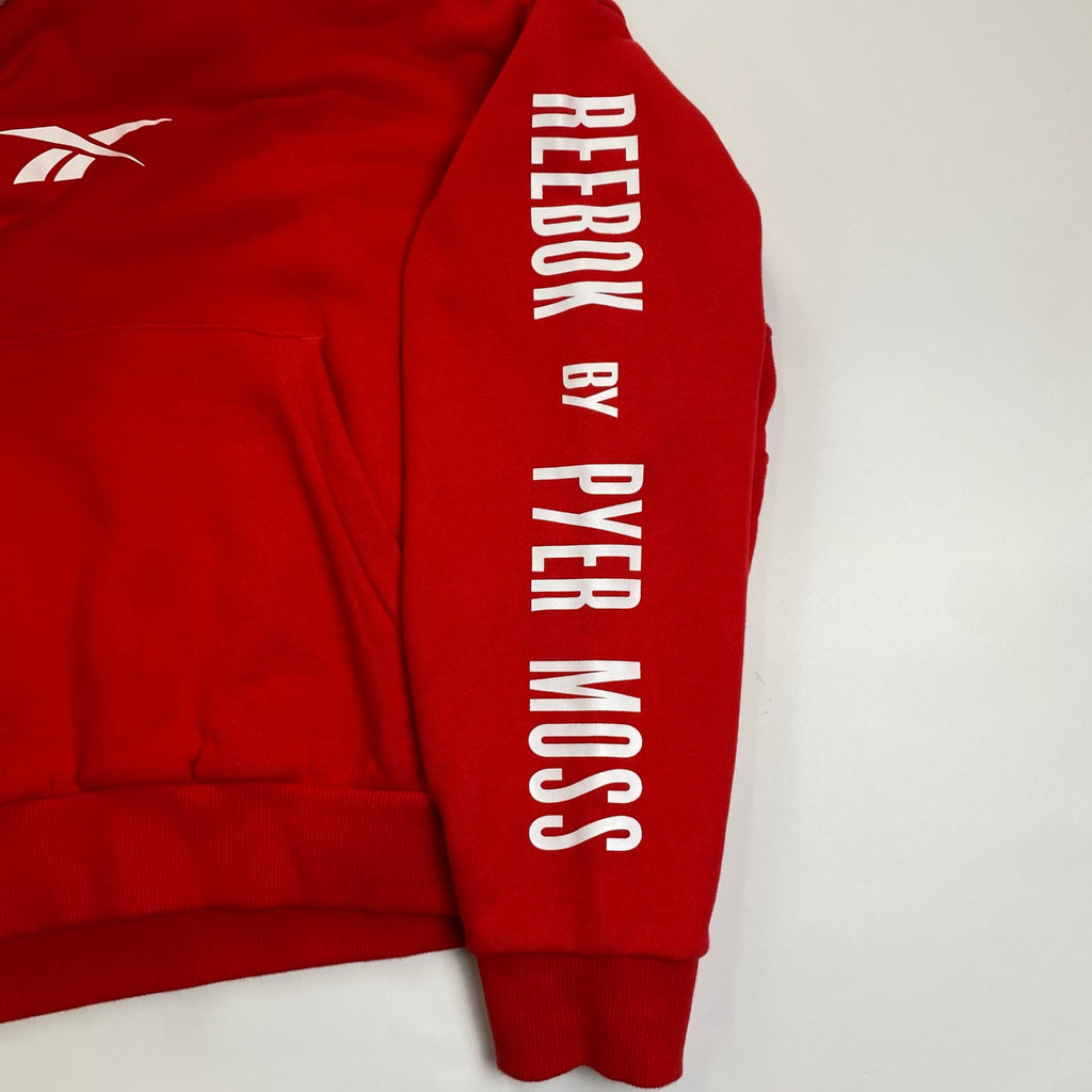 REEBOK × PYER MOSS リーボック パイアー モス / コラボ クロップド プルオーバーパーカー 参考定価：19,000+tax SIZE:M