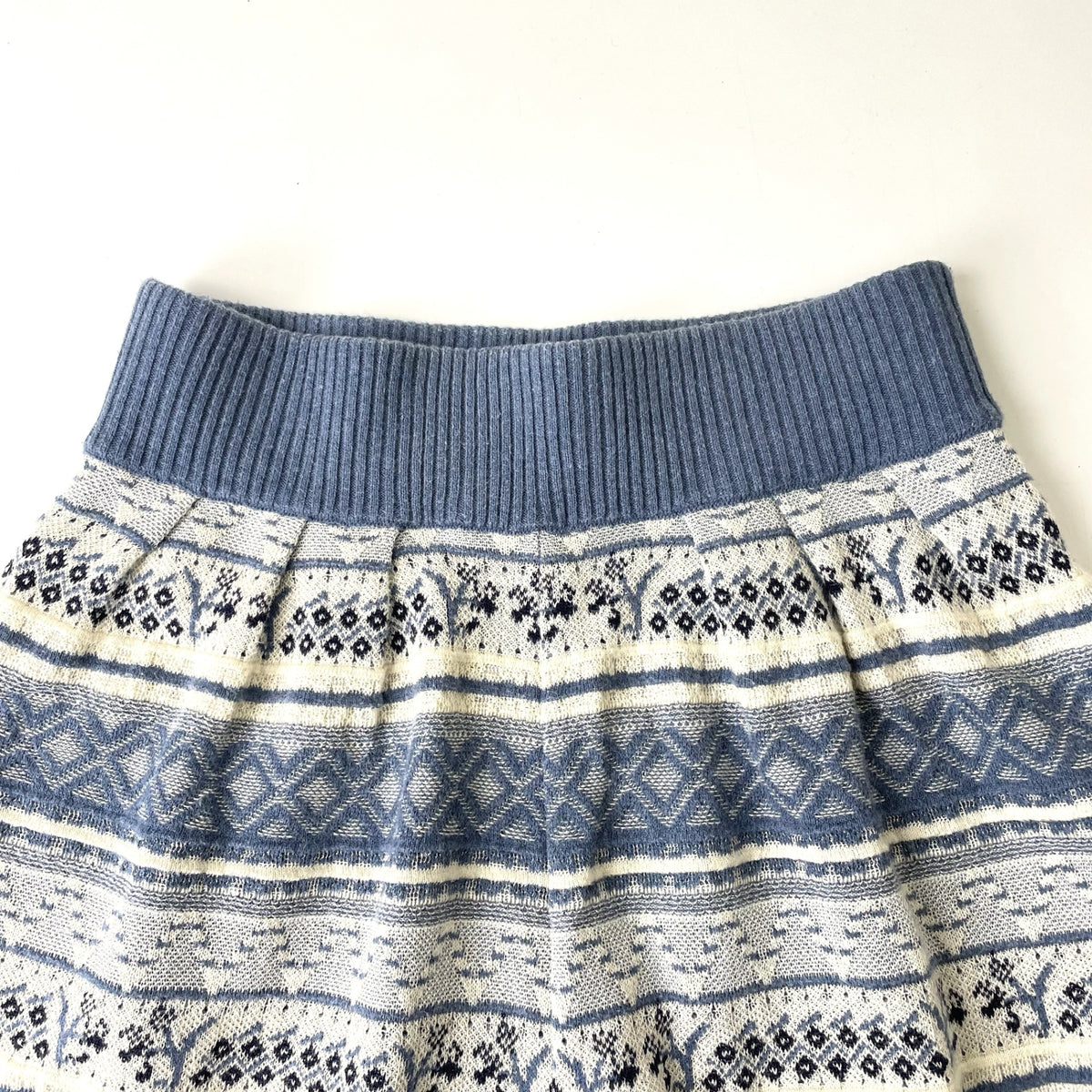 Mame Kurogouchi / Multi-Colour Jacquard Knit Shorts SIZE:1