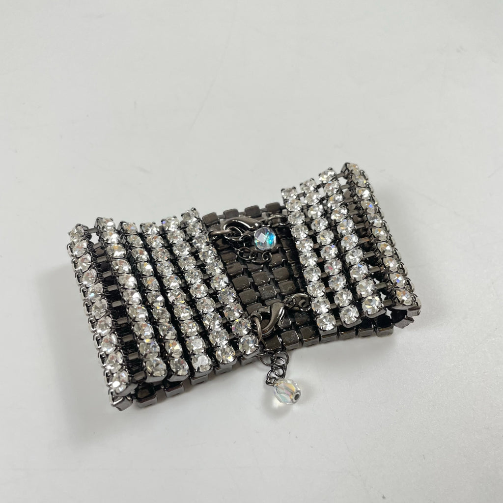 GIORGIO ARMANI / ビジューブレスレット＆イヤリングセット 参考定価：150,000程度