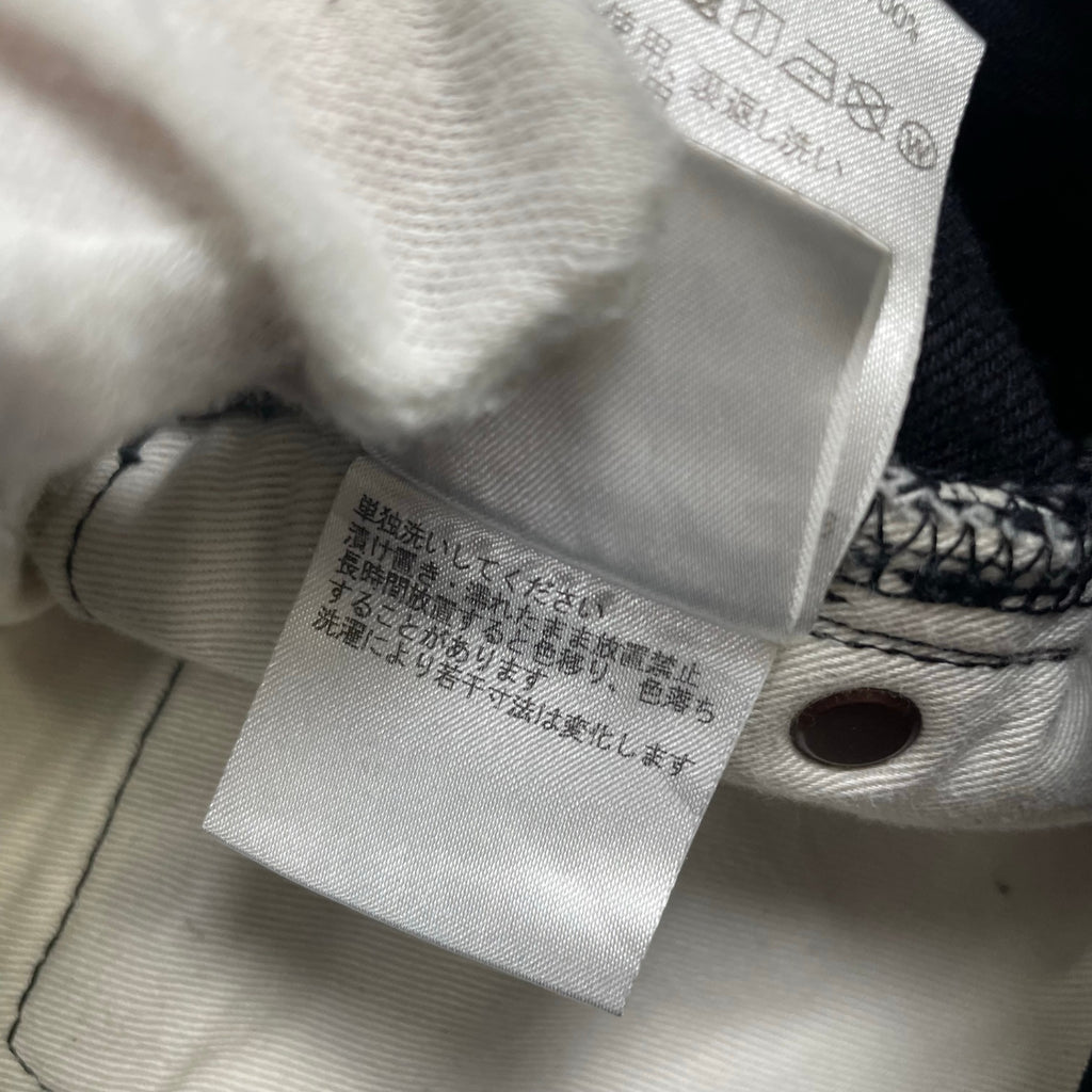 Edition / コットンブラックデニムルーズストレート 参考定価：26,000+tax SIZE:S