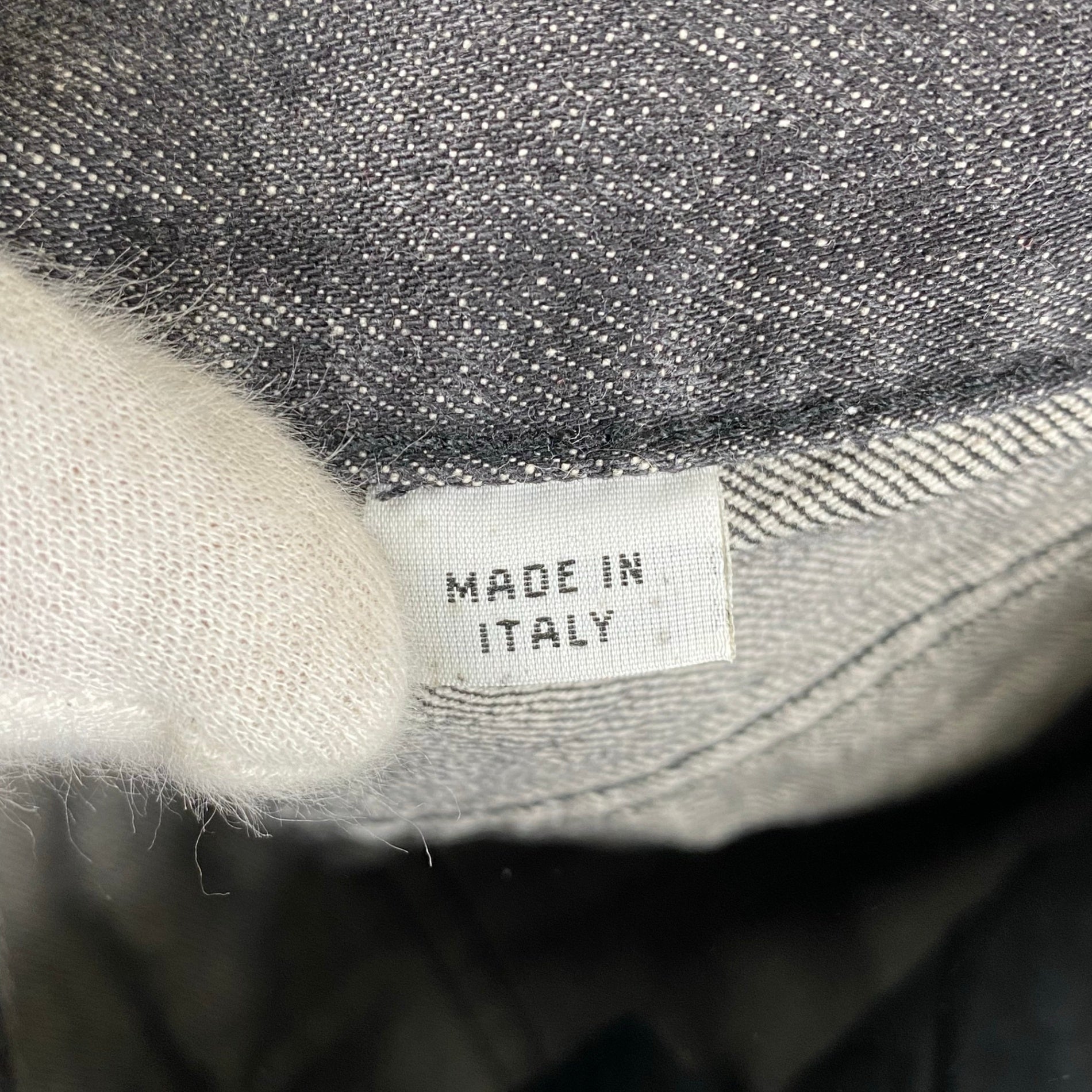 ARCHIVE John Galliano ジョン ガリアーノ / 馬蹄ペイント デニムパンツ スウェードロゴ SIZE:44（W80cm）