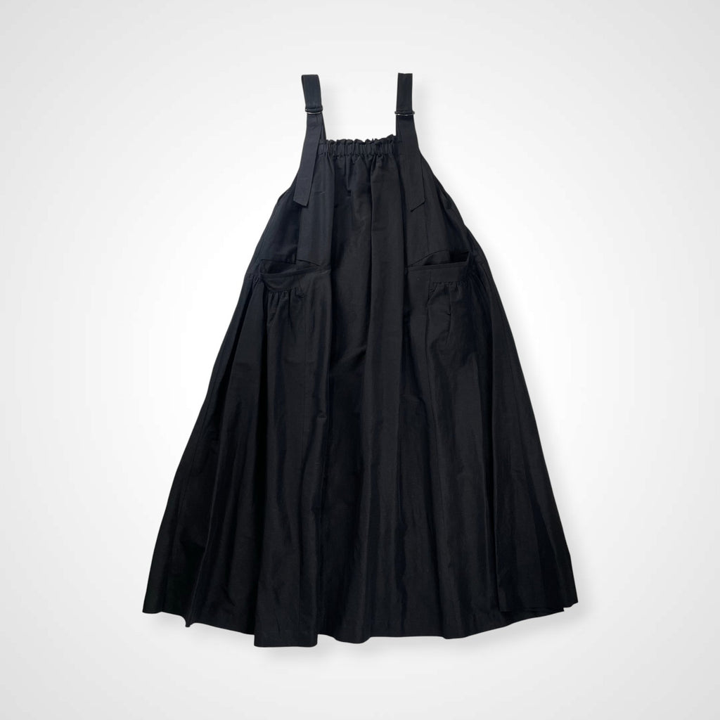 Curensology カレンソロジー / ミックスサロペットワンピース  極美品 参考定価：32,000+tax SIZE:FREE