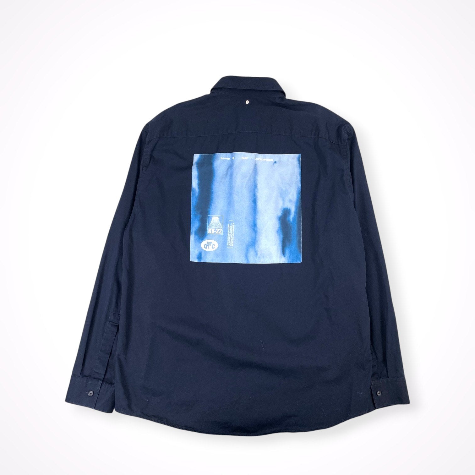 OAMC / system shirt ブラック 参考定価：60,000程度 SIZE:L