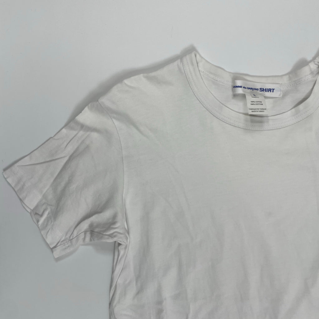 COMME des GARCONS SHIRT コムデギャルソンシャツ / メニーポケットTEE ホワイト 参考定価：20,000程度 SIZE：S