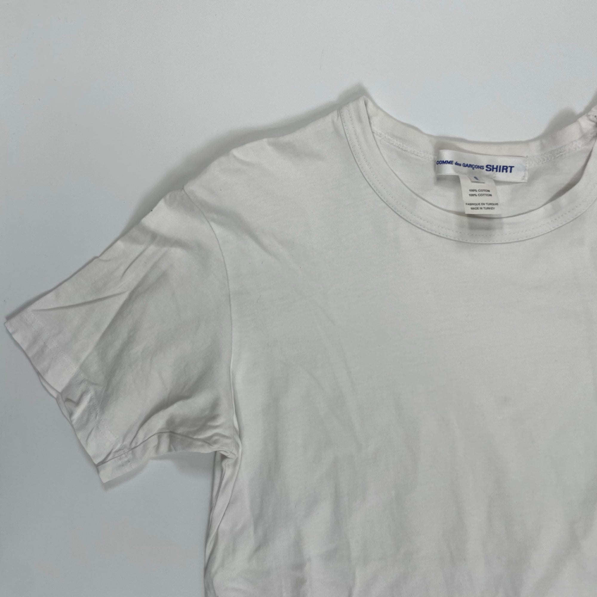 COMME des GARCONS SHIRT コムデギャルソンシャツ / メニーポケットTEE ホワイト 参考定価：20,000程度 SIZE：S