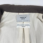 YAECA WRITE / コットンリネン3Bジャケット 参考定価：52,000程度 SIZE:M