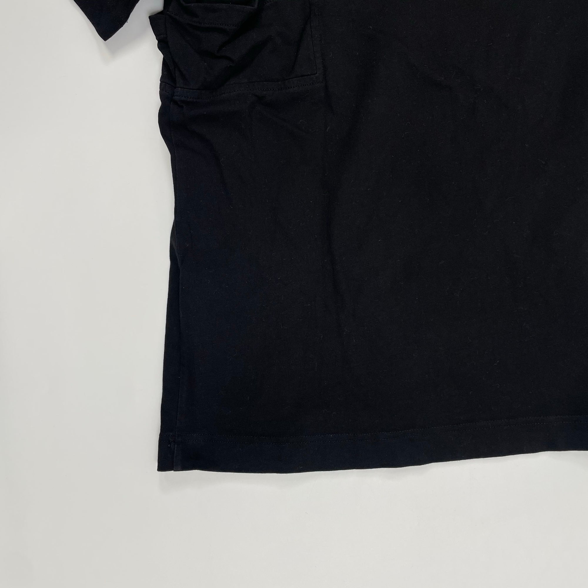 COMME des GARCONS SHIRT コムデギャルソンシャツ / メニーポケットTEE ブラック 参考定価：20,000程度 SIZE：S