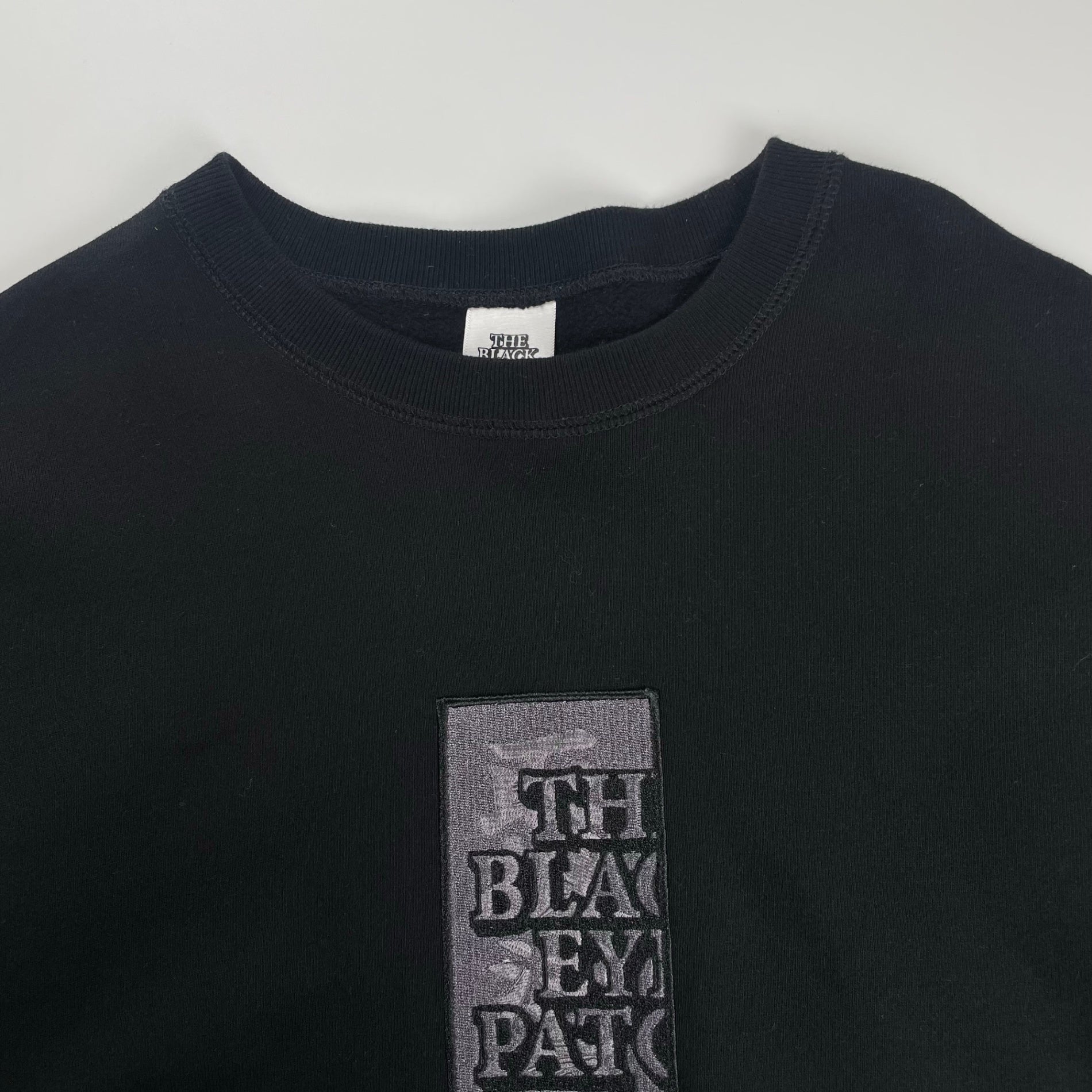 BLACK EYE PATCH ブラックアイパッチ / HANDLE WITH CARE CREW SWEAT LHP限定 極美品 SIZE:L