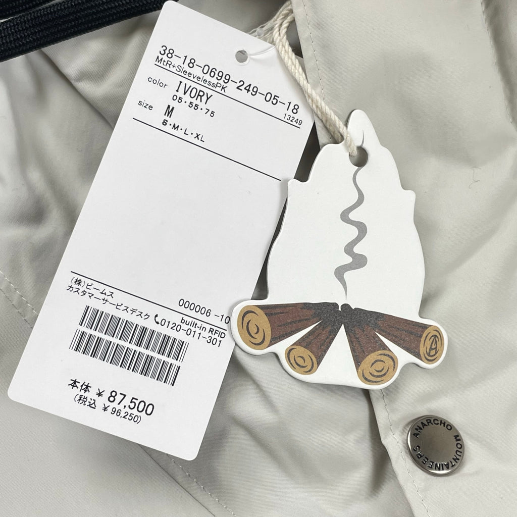 MOUNTAIN RESEARCH マウンテンリサーチ / Puff Mountain Parka インサレーションジャケット タグ付極美品 現行販売品 参考定価：87,500+tax SIZE:M