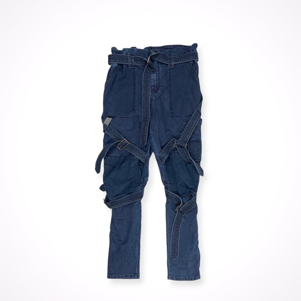 DIESEL / ボンテージカーゴパンツ 転写デニム インディゴ SIZE:29