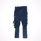 DIESEL / ボンテージカーゴパンツ 転写デニム インディゴ SIZE:29