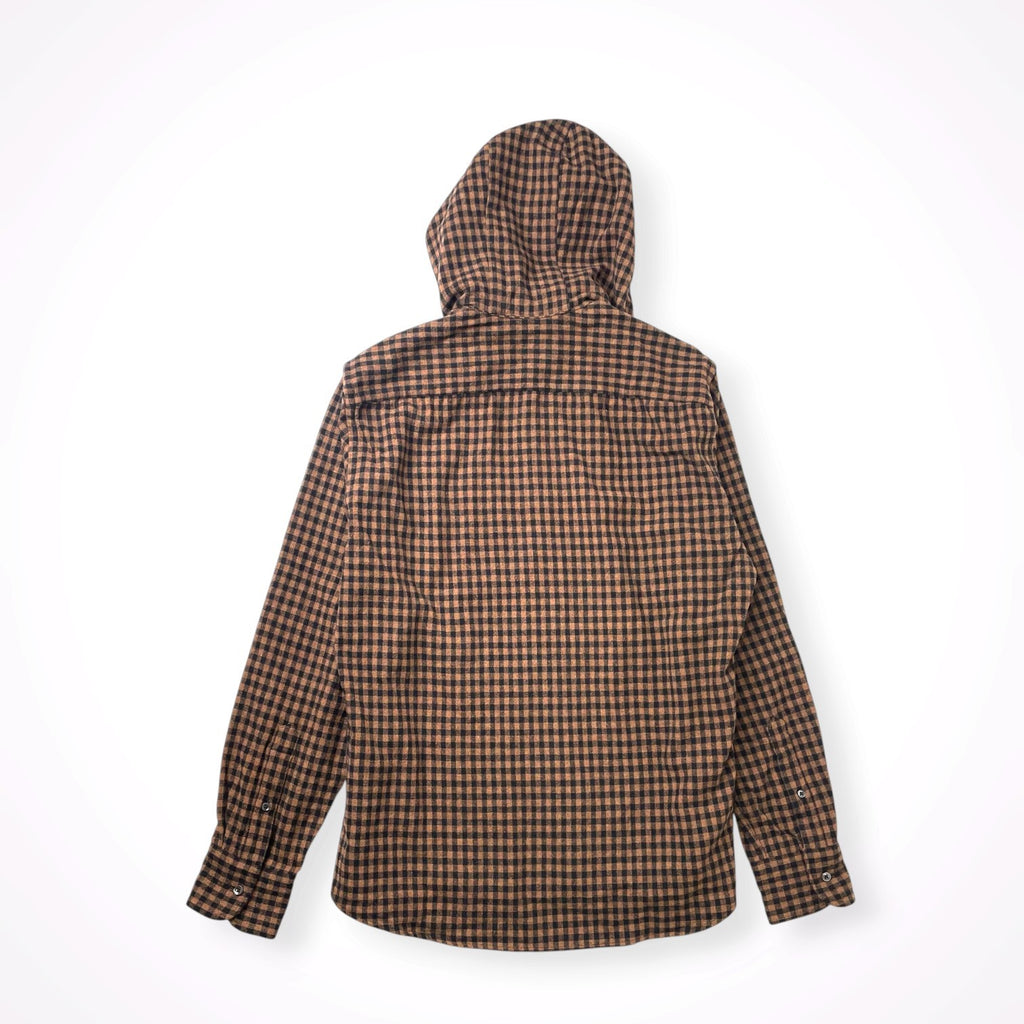 UMIT BENAN / フランネルフードシャツ 参考定価：55,000程度 SIZE:46