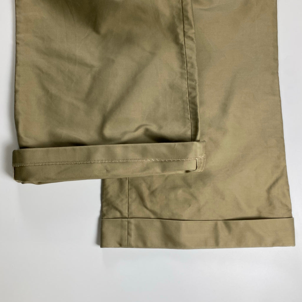 ELIN エリン / Chino patch-poc cropped pt チノ ハイウエストパンツ 参考定価：35,000+tax SIZE:38(M程度)