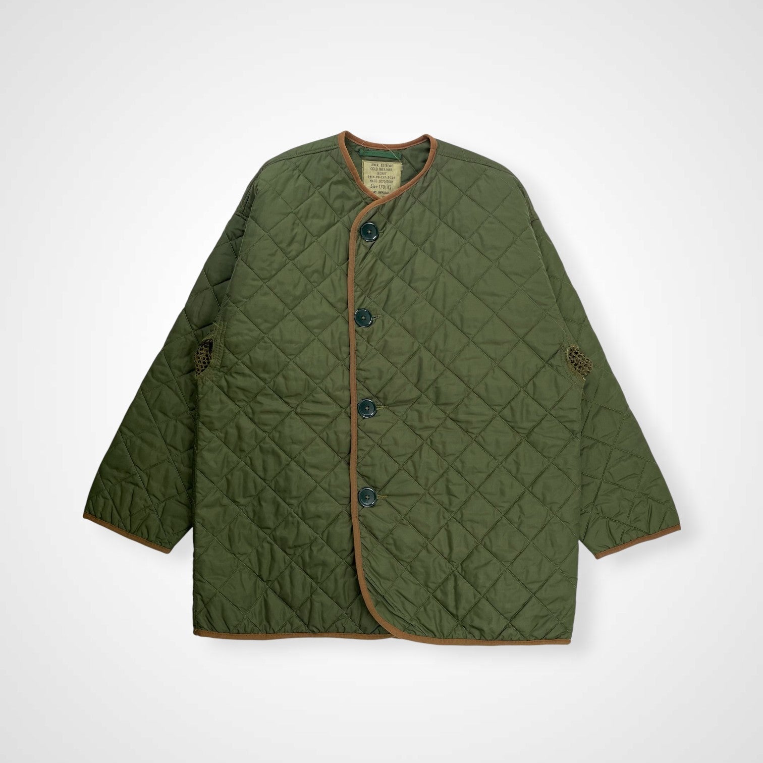 British Military イギリス軍 / ダブルブレスト ライナージャケット SIZE：170/112