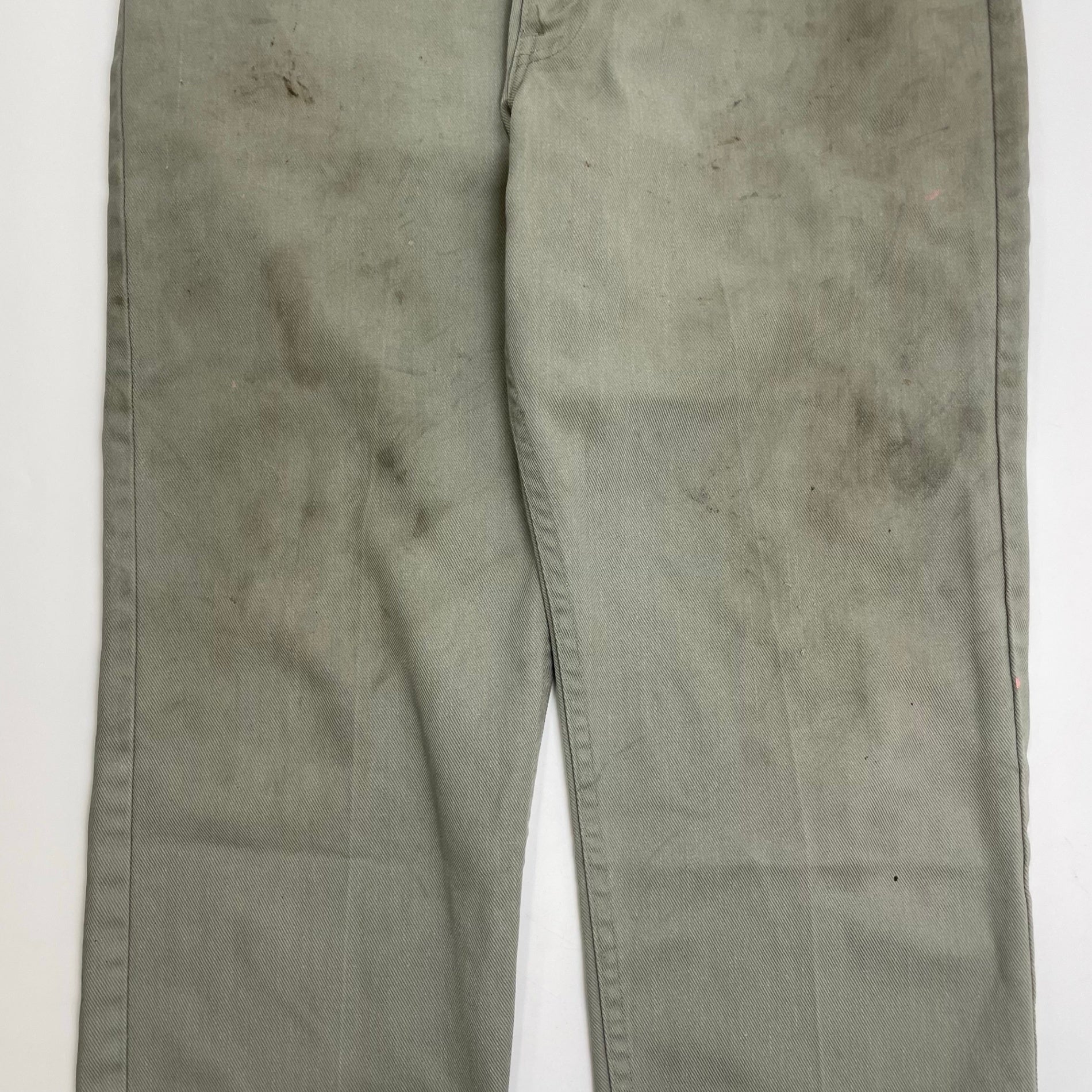 Levi's リーバイス / 黒タブBIG E スタプレスラックス 42TALON SIZE:W83cm