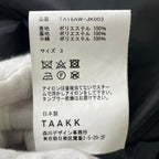 TAAKK / LONG THREAD CAMOUFLAGE BLOUSON 参考定価：58,000+tax SIZE：3