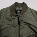ALPHA × EMODA アルファ エモダ / MA-1 TIGHT ブルゾン 参考定価：25,800+tax SIZE:L