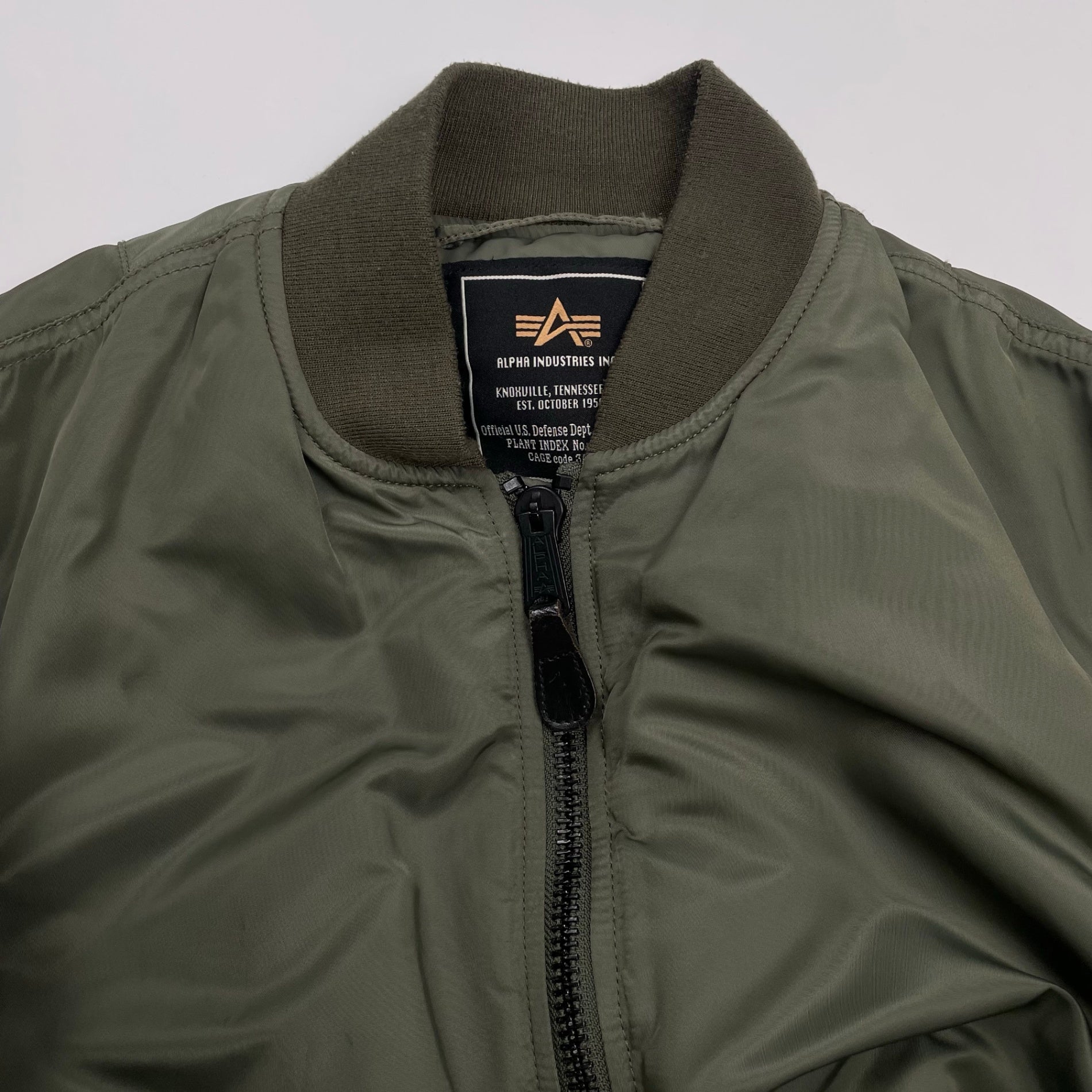 ALPHA × EMODA アルファ エモダ / MA-1 TIGHT ブルゾン 参考定価：25,800+tax SIZE:L